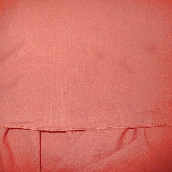 Free People Darling Days Midi Dress Size S Pockets Linen Blend Ruffle Pleated - Picture 6 of 12